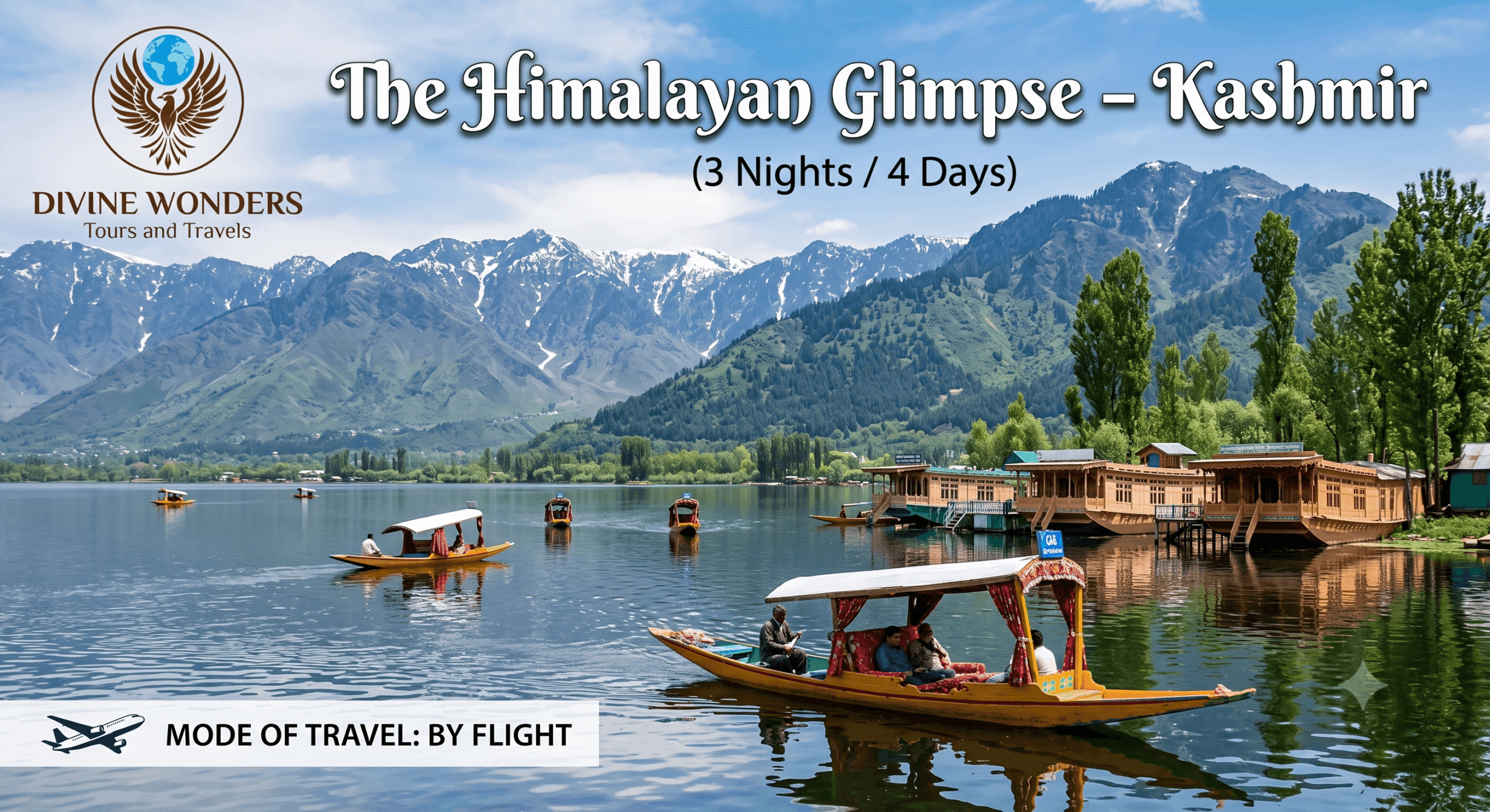 The Himalayan Glimpse – Kashmir (3 Nights / 4 Days)